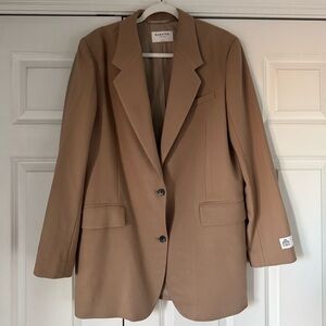 Babaton Camel Women's Blazer